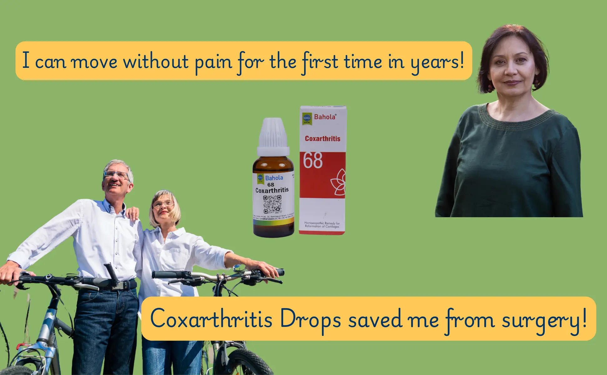 Coxarthritis 9 Testimonials
