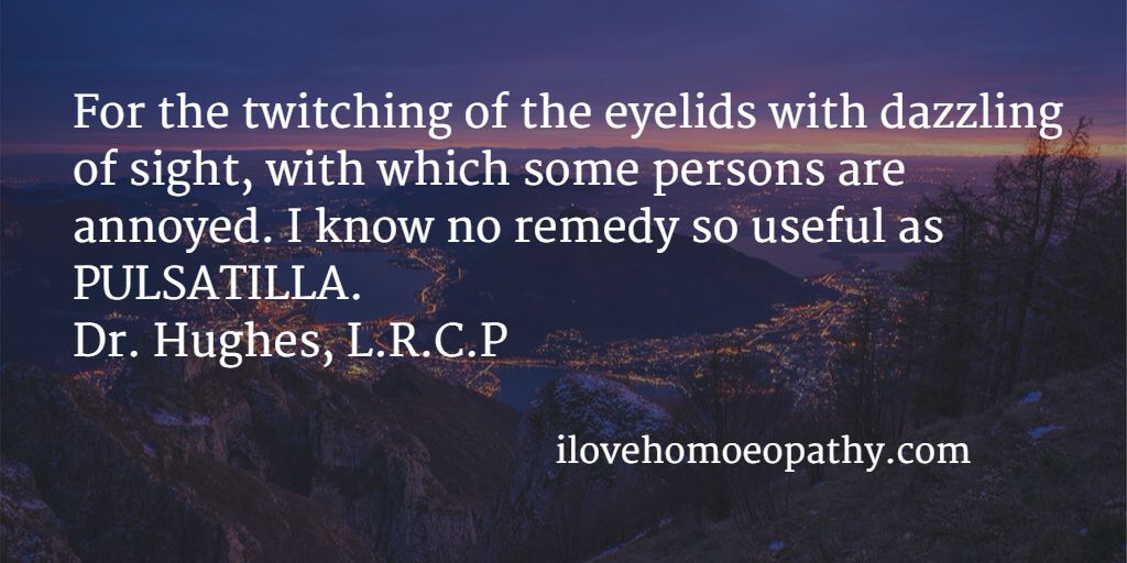 Clinical tips Pulsatilla