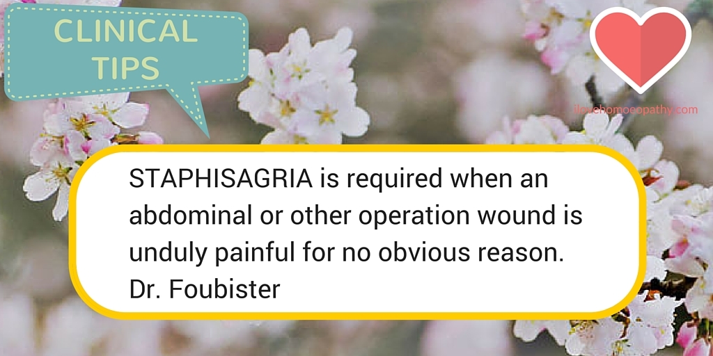 Staphysagria - Operations